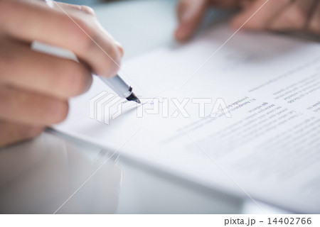 Business contract Business contract 14402766