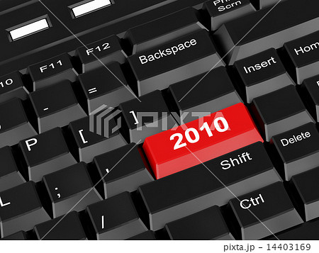 Keyboard - with a 2010 year 14403169