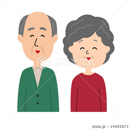 微笑む年配カップル 微笑む年配カップル 14403871