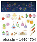 Set of Japanese summer elements Set of Japanese summer elements 14404704