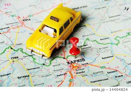Charkov ,Ukraine map taxi 14404824