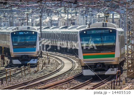 JR東日本　E233系　宇都宮・高崎線と京浜東北線の併走 14405510