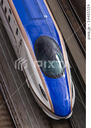 JR東日本　E7系北陸新幹線　流し撮り 14405524