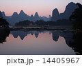 中国　桂林の夕暮れ 14405967