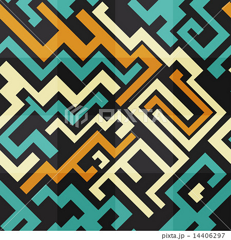 abstract technology seamless pattern 14406297