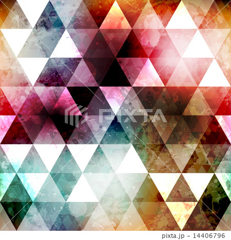 grunge space color triangle seamless texture 14406796