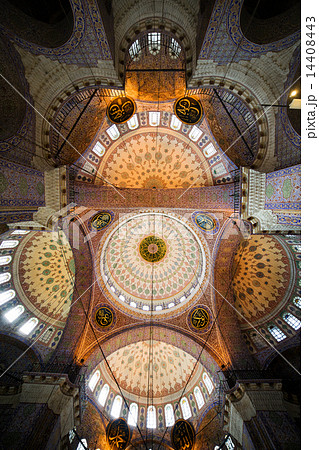 New Mosque Interior Ceiling 14408443