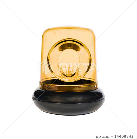 The yellow Flasher isolated The yellow Flasher isolated 14409543