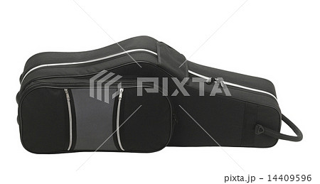Guitar case isolated on the white background 14409596