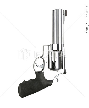Revolvers on white background 14409642