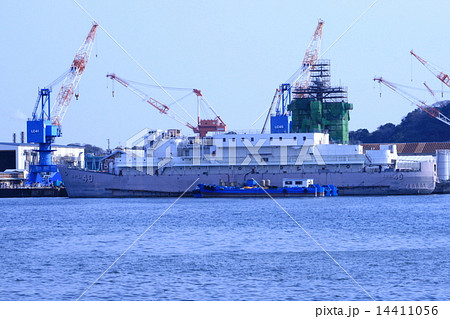 米海軍の宿泊船「APL-40」接岸風景 米海軍の宿泊船「APL-40」接岸風景 14411056