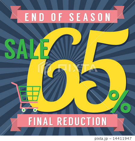 65 Percent End of Season Sale 14411947