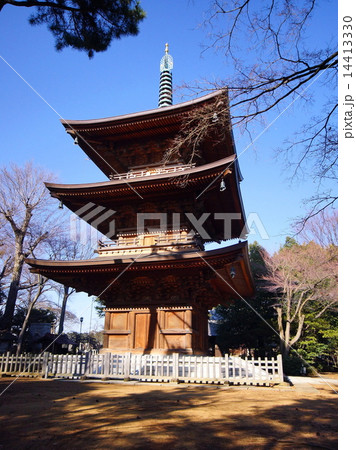 豪徳寺　三重塔 （東京都 世田谷区） 14413330