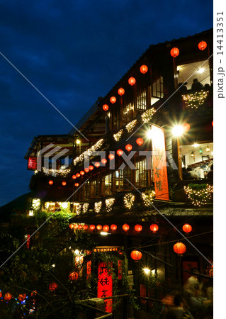 九份の夕景 14413351