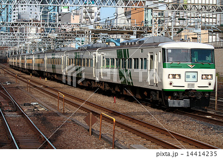 JR185系 特急形電車 A5編成ストライプ JR185系 特急形電車 A5編成ストライプ 14414235
