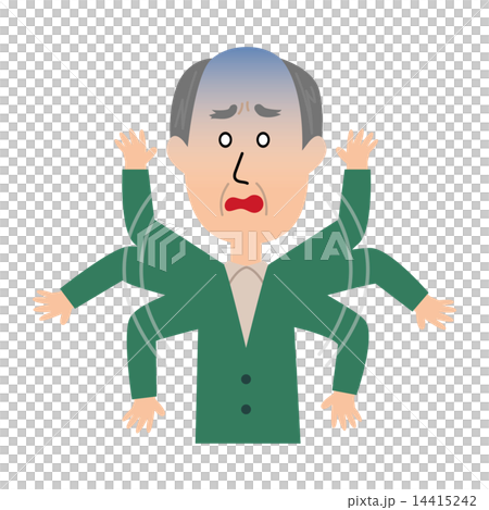 一個在恐慌中翩翩起舞的老人 14415242