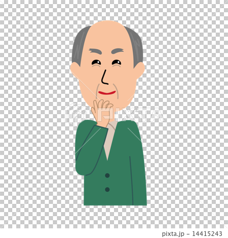 たくらむ年配男性 14415243