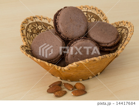 Chocolate macaroons Chocolate macaroons 14417684
