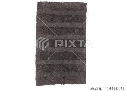 Bath mat isolated on white studio background 14418181
