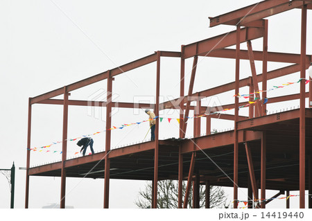 建設現場　サンアントニオ　テキサス　アメリカ 14419440