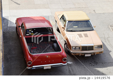アメリカ 自動車 アメ車 カリフォルニア サンフランシスコの写真素材
