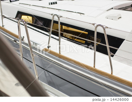Shiny railings of yachts Shiny railings of yachts 14426000