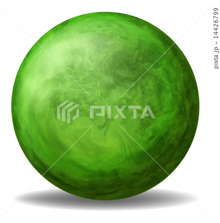 A green round ball 14426799
