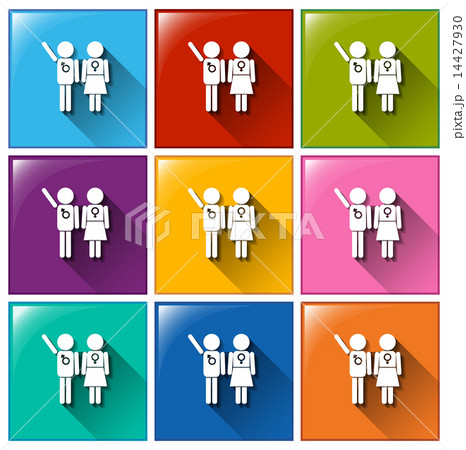 Icons for family planning Icons for family planning 14427930