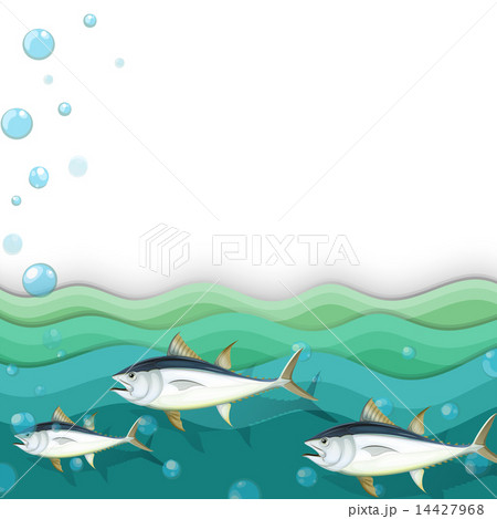 An ocean with fishes An ocean with fishes 14427968