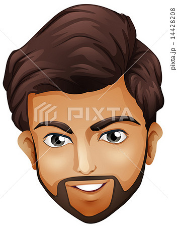 A head of a man with a mustache A head of a man with a mustache 14428208