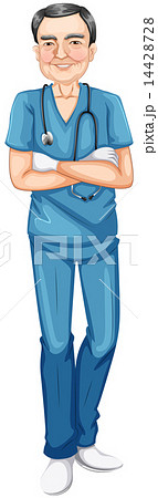 A smiling male doctor 14428728