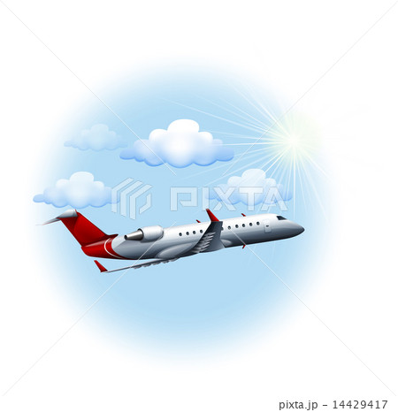 A plane travelling A plane travelling 14429417