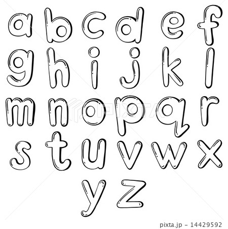 Letters of the alphabet 14429592