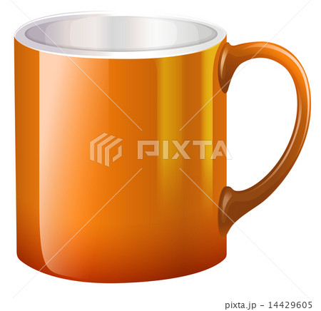 A big orange mug 14429605