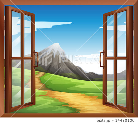 An open window across the mountain An open window across the mountain 14430106