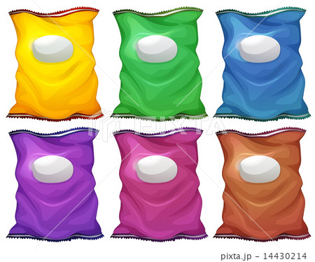 Colourful chips containers Colourful chips containers 14430214