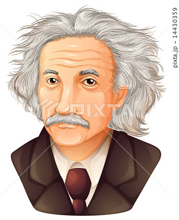 Albert Einsteinのイラスト素材