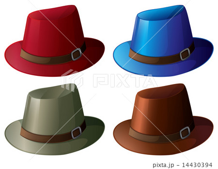 Four colorful hats Four colorful hats 14430394