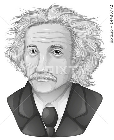 Albert Einsteinのイラスト素材