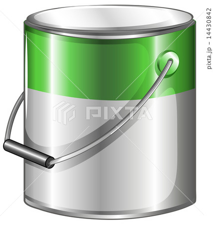 A can of green paint A can of green paint 14430842