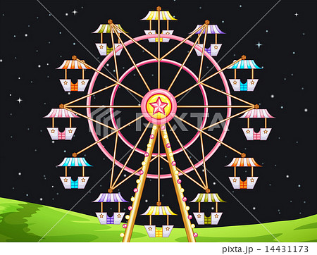 Ferris Wheelのイラスト素材