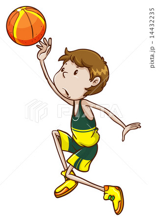 A basketball player 14432235