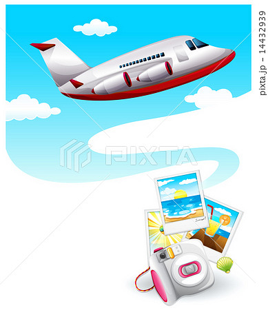 A picture of an airplane in the sky 14432939