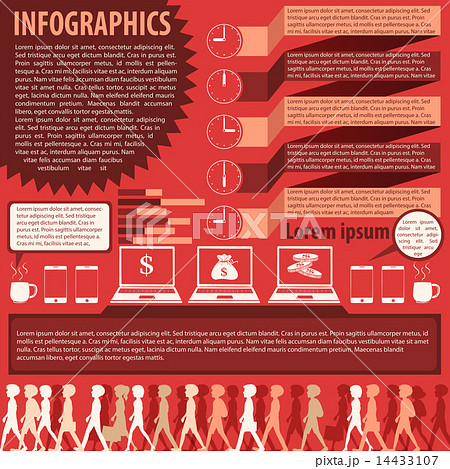 An infographics of the economy 14433107