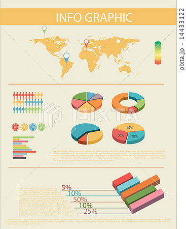 An infochart with a map 14433122