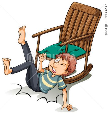 A man who fell off from the chair 14433237