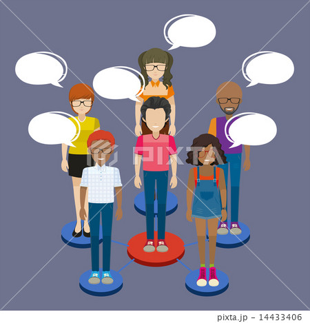 A group of people A group of people 14433406