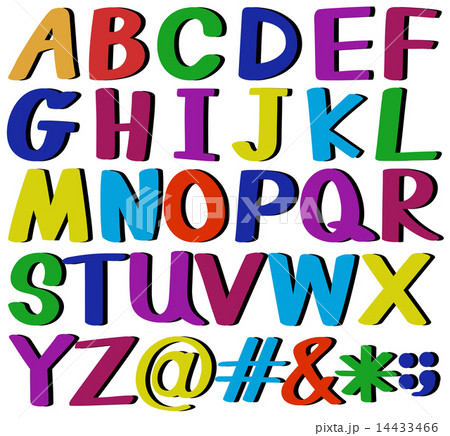 Letters of the alphabet Letters of the alphabet 14433466