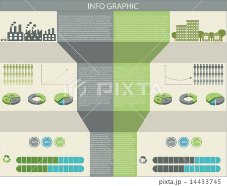An infographic of humans and the environment 14433745