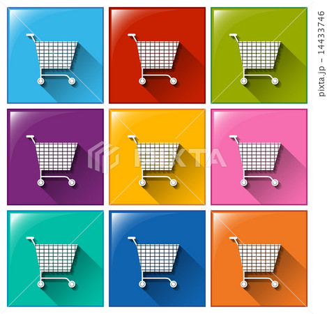 Shopping icons 14433746